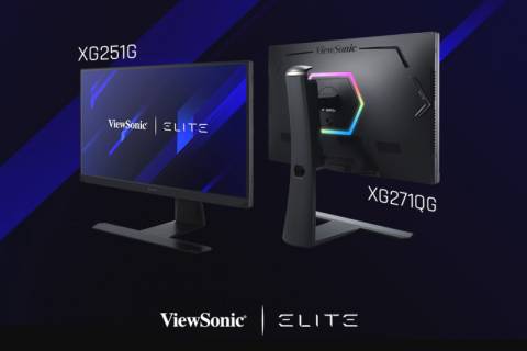 ViewSonic представляет новые игровые мониторы серии ELITE с технологией NVIDIA Reflex